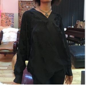 Smythe Jacquard Kimono Blouse